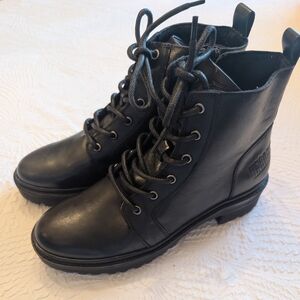 Harley-Davidson Women's Valene 5-Inch Black Motorcycle Boots, D87217